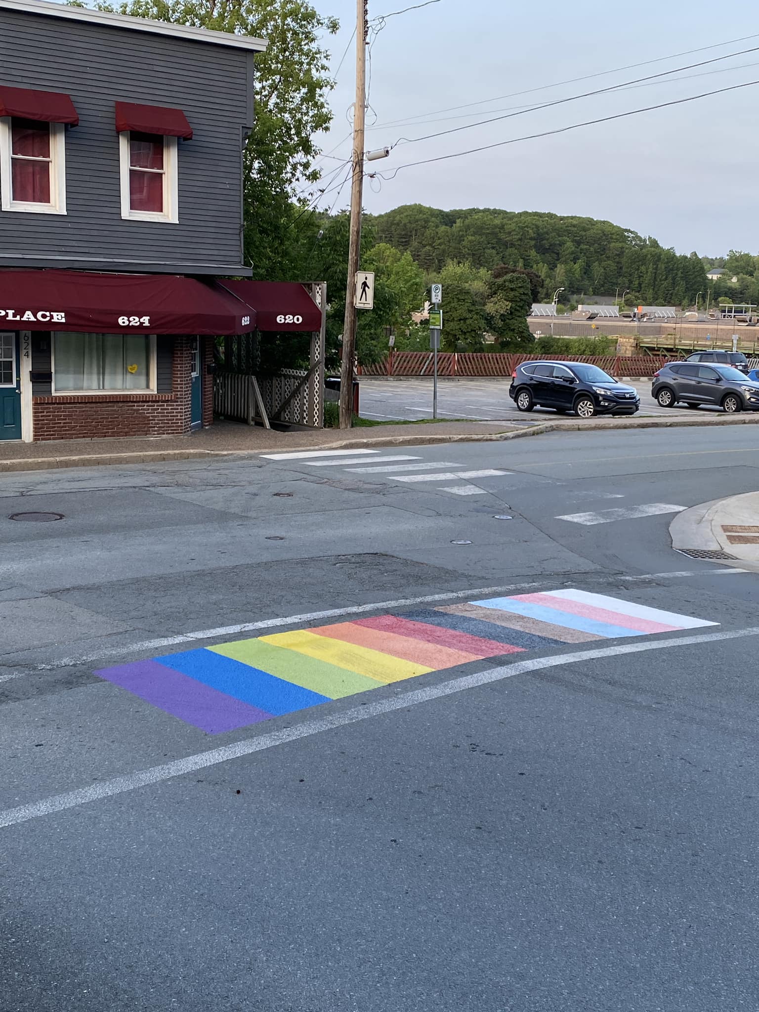 pride sidewalk