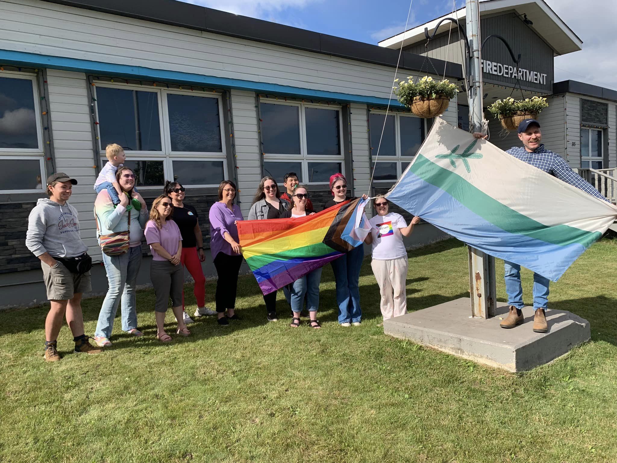 Wabush - Labrador City Pride Flag Raising