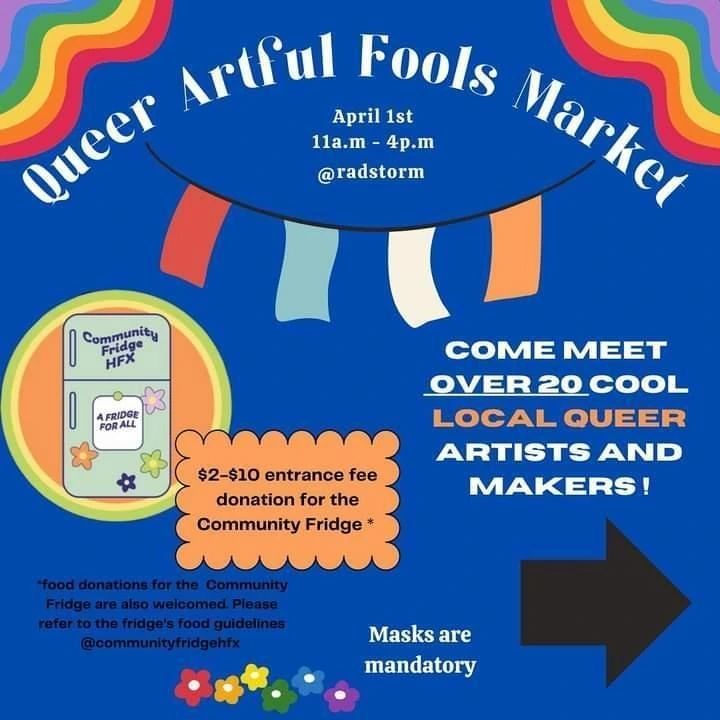 Artful Fools Market poster