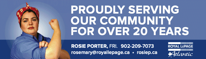 Rosie Porter, Realtor, Royal LePage, proudly serving our community for over 20 years 